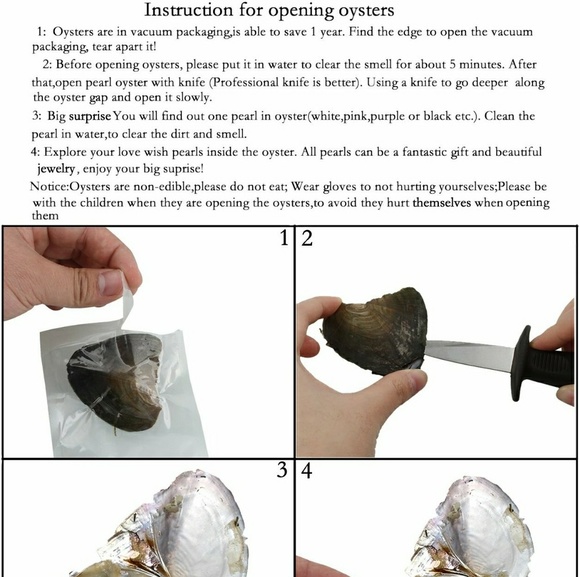 🚨4 LEFT💥OYSTER&PENDANT W/ FRESHWATER PEARL - Picture 5 of 5